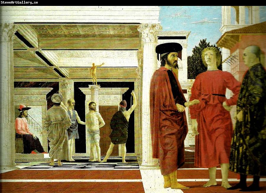 Piero della Francesca the flagellation